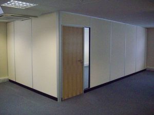 demountable partition wall